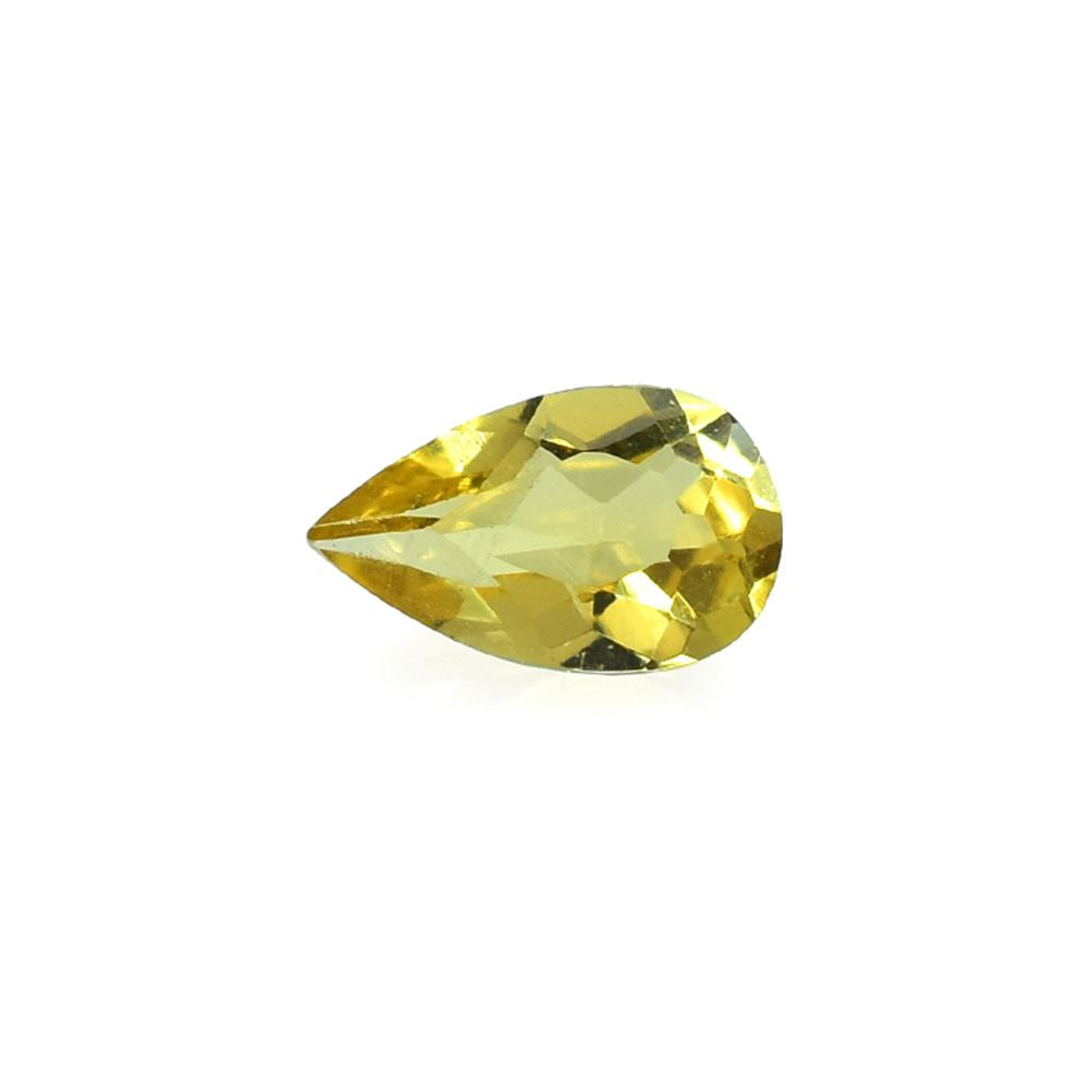 YELLOW BERYL CUT PEAR (SUPER) 5.00X3.00 MM 0.19 Cts.