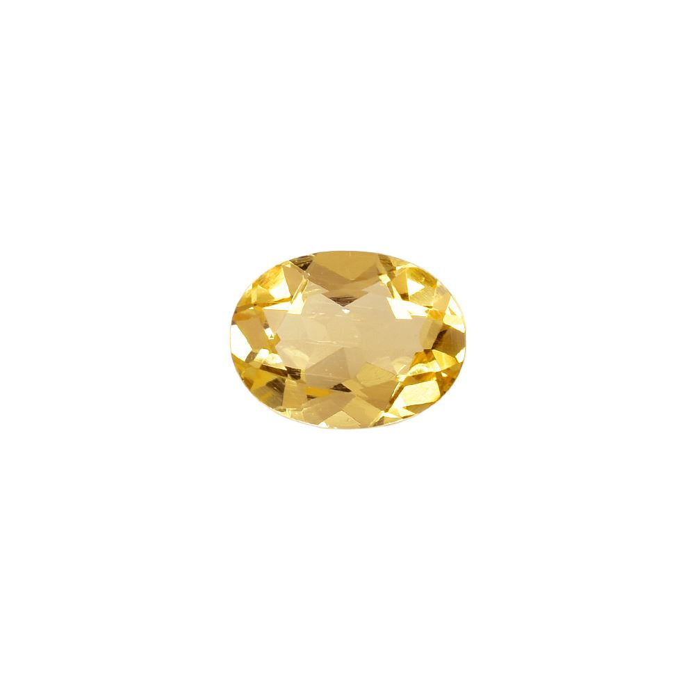 YELLOW BERYL CUT OVAL (MEDIUM/SI) 8.00X6.00 MM 1.15 Cts.