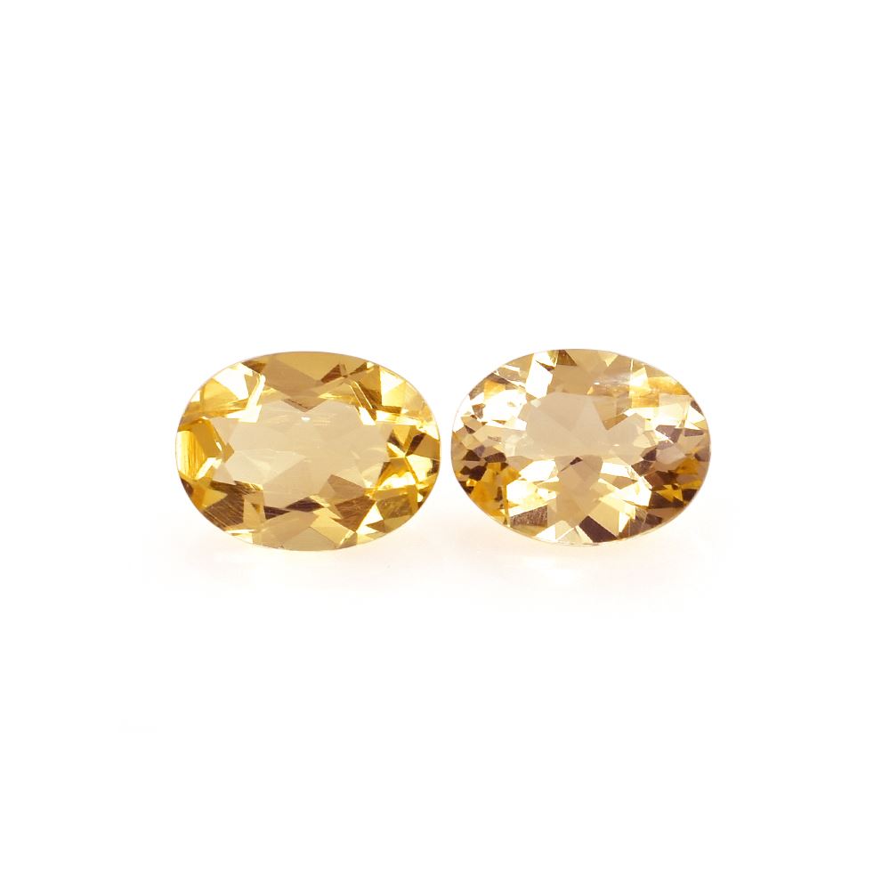 YELLOW BERYL CUT OVAL (MEDIUM/SI) 8.00X6.00 MM 1.15 Cts.