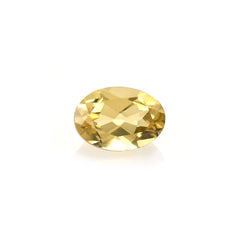 YELLOW BERYL CUT OVAL (SUPER) 7.00X5.00 MM 0.73 Cts.