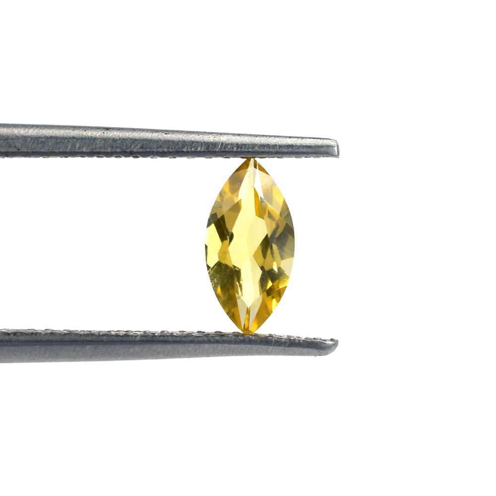 YELLOW BERYL CUT MARQUISE (SUPER/SI) 8.00X4.00 MM 0.45 Cts.