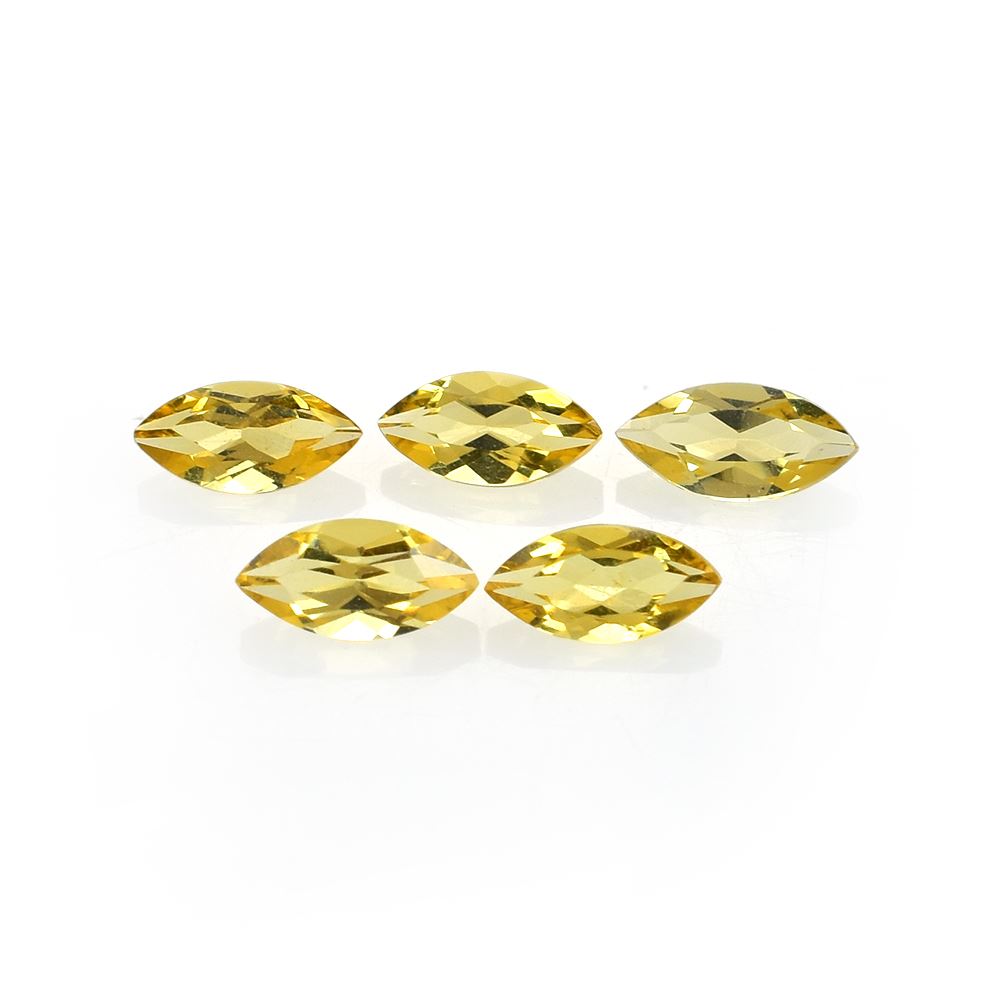 YELLOW BERYL CUT MARQUISE (SUPER) 6.00X3.00 MM 0.21 Cts.