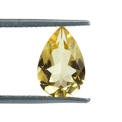 YELLOW BERYL CUT PEAR (MEDIUM/SI) 12.00X8.00 MM 2.15 Cts.