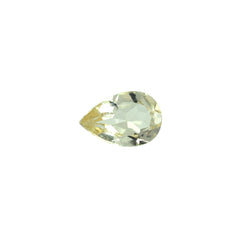 YELLOW BERYL CUT PEAR (VERY LITE) 6.00X4.00 MM 0.33 Cts.