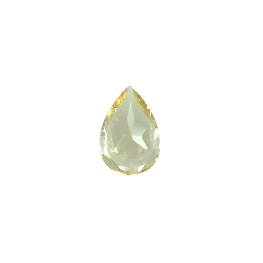 YELLOW BERYL CUT PEAR (VERY LITE) 6.00X4.00 MM 0.33 Cts.