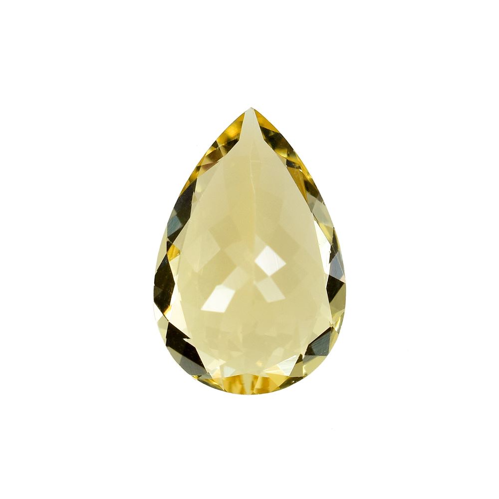 YELLOW BERYL CUT PEAR (MEDIUM) 12.00X8.00 MM 2.53 Cts.