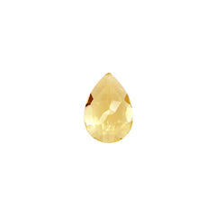 YELLOW BERYL CUT PEAR (DARK)(SI) 9.00X6.00 MM 1.08 Cts.