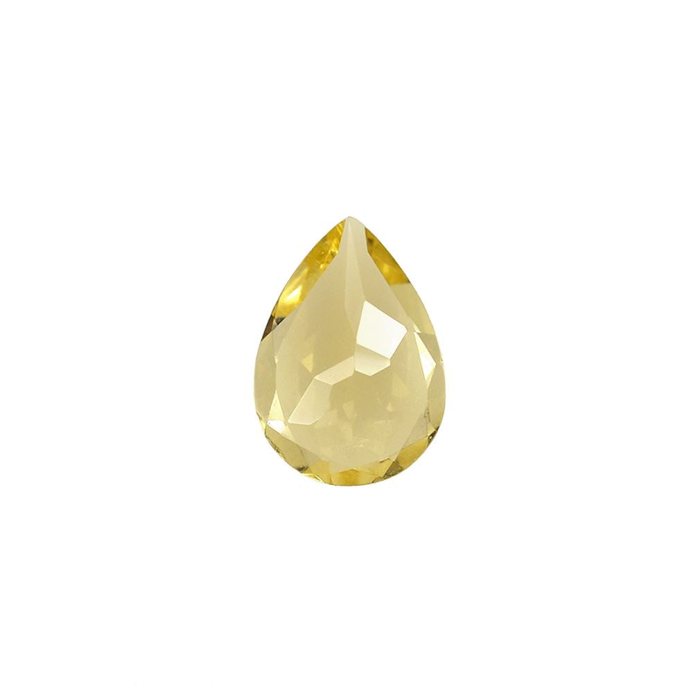 YELLOW BERYL CUT PEAR (MEDIUM/SI) 7.00X5.00 MM 0.55 Cts.