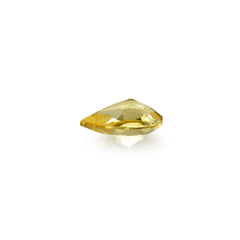 YELLOW BERYL CUT PEAR (DARK)(SI) 6.00X4.00 MM 0.36 Cts.