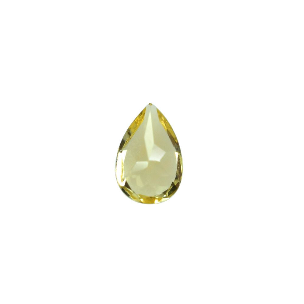 YELLOW BERYL CUT PEAR (MEDIUM/SI) 6.00X4.00 MM 0.36 Cts.