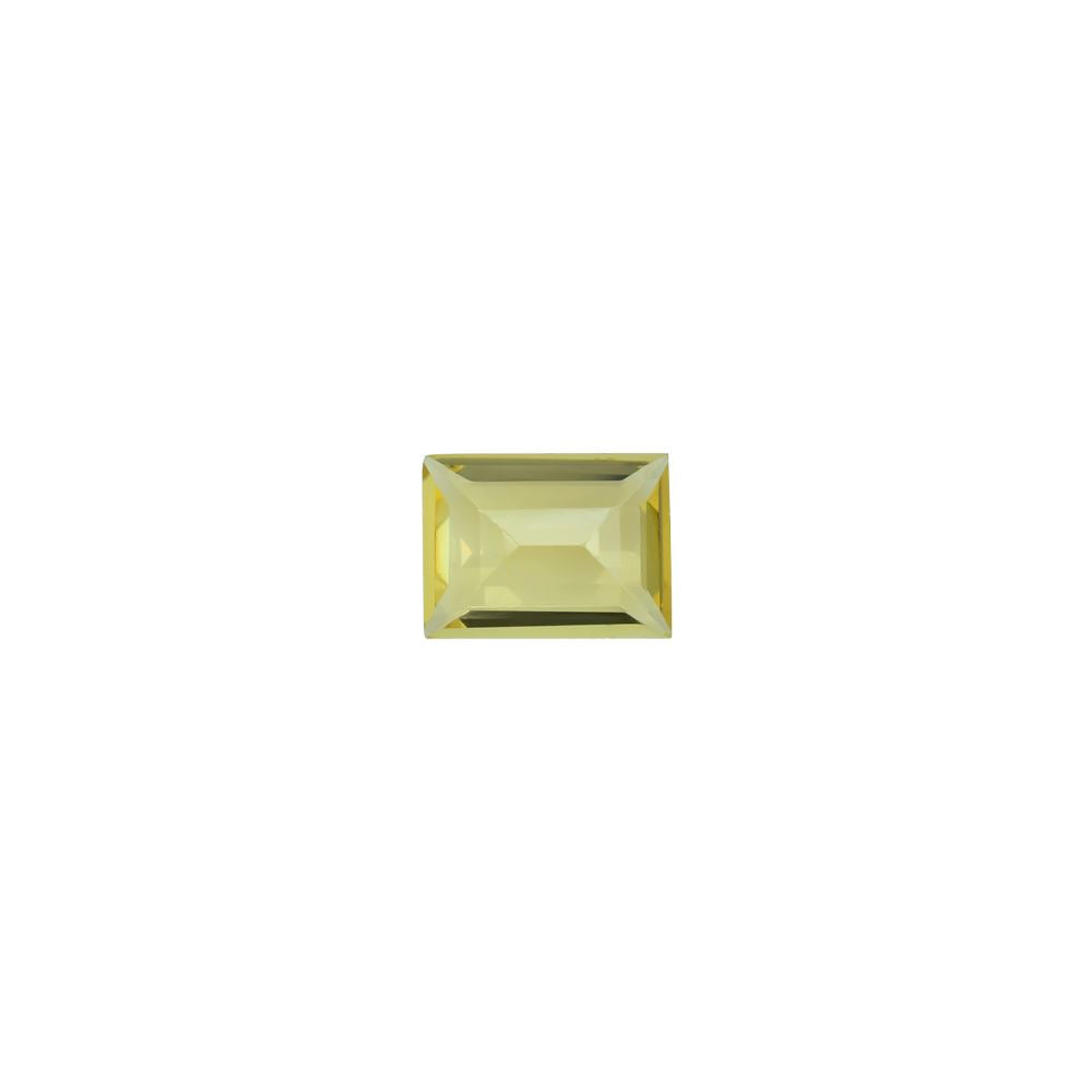 YELLOW BERYL CUT BAGUETTE (DARK) 11.00X8.00 MM 3.10 Cts.