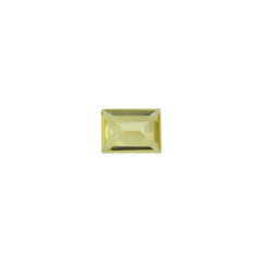 YELLOW BERYL CUT BAGUETTE (DARK) 11.00X8.00 MM 3.10 Cts.