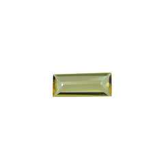 YELLOW BERYL CUT BAGUETTE (MEDIUM/SI) 10.00X4.00 MM 0.75 Cts.