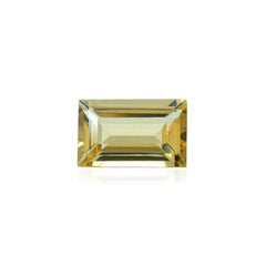 YELLOW BERYL CUT BAGUETTE (MEDIUM/SI) 8.00X5.00 MM 1.00 Cts.