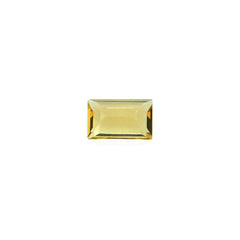 YELLOW BERYL CUT BAGUETTE (MEDIUM/SI) 8.00X5.00 MM 1.00 Cts.