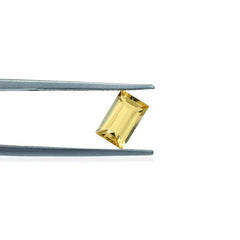 YELLOW BERYL CUT BAGUETTE (MEDIUM/SI) 8.00X5.00 MM 1.00 Cts.