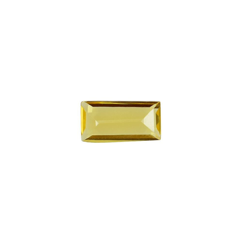 YELLOW BERYL CUT BAGUETTE (DARK) 6.00X3.00 MM 0.20 Cts.