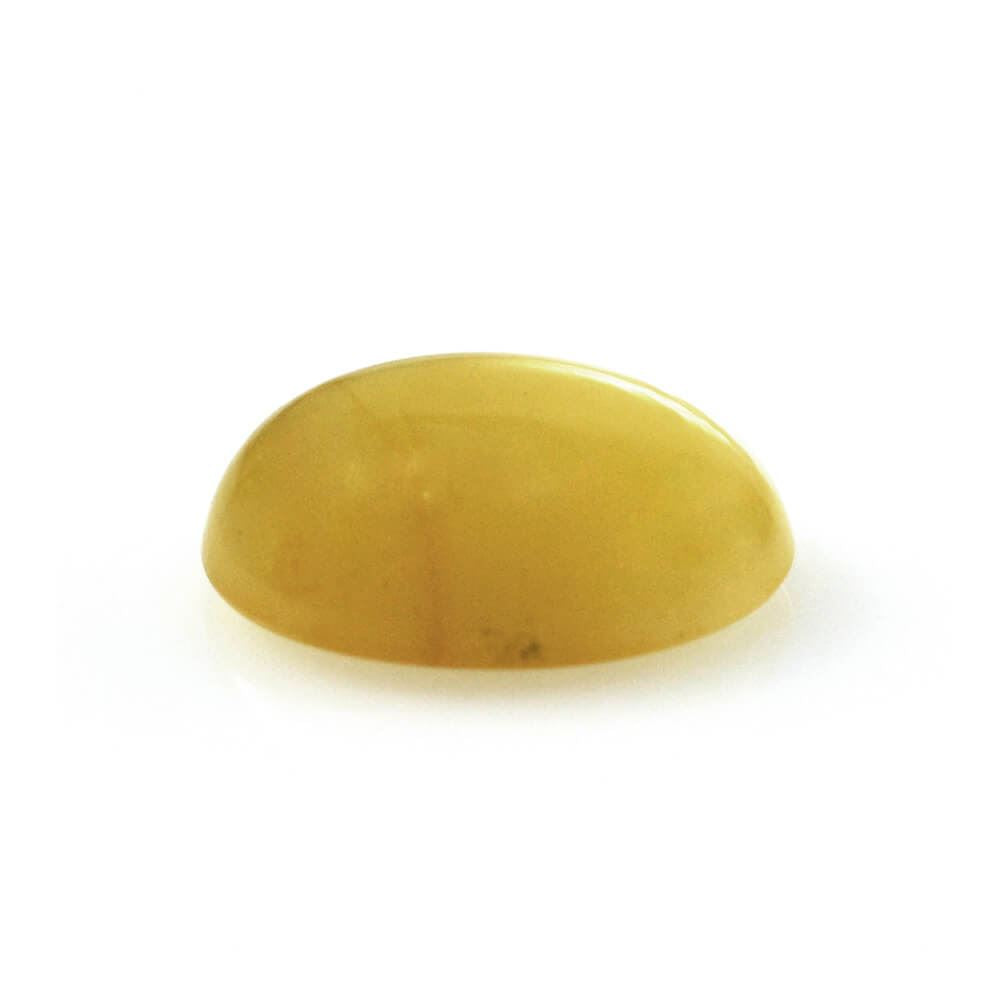 YELLOW OPAL OVAL CAB 8X6MM 0.82 Cts.