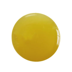 YELLOW OPAL BUTTON ROUND CAB 15MM 9.57 Cts.