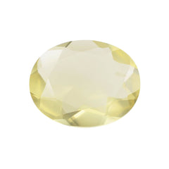 YELLOW OPAL CUT OVAL 10X8MM 1.45 Cts.
