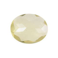 YELLOW OPAL CUT OVAL 10X8MM 1.45 Cts.