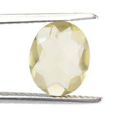 YELLOW OPAL CUT OVAL 10X8MM 1.45 Cts.