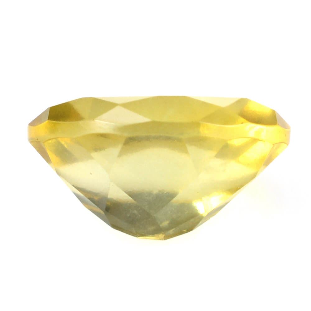 YELLOW OPAL CUT OVAL 12X10MM 3.50 Cts.