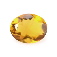 YELLOW OPAL CUT OVAL (DARK) 10X8MM 1.78 Cts.
