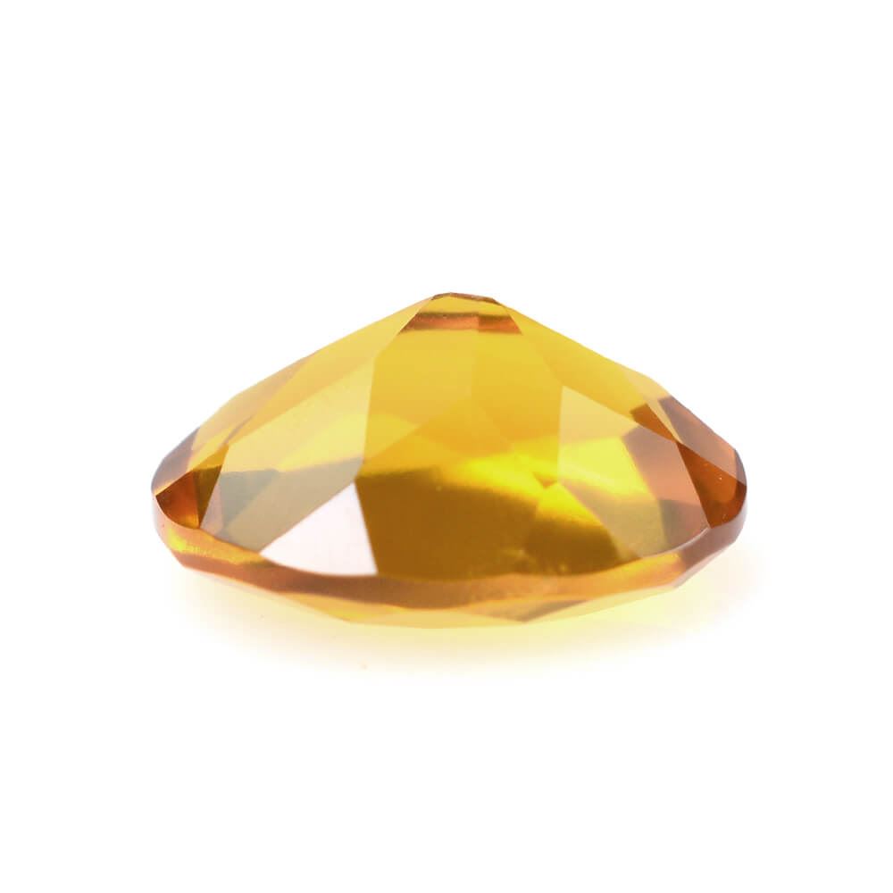 YELLOW OPAL CUT OVAL (DARK) 10X8MM 1.78 Cts.