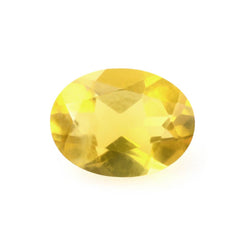 YELLOW OPAL CUT OVAL 8X6MM 0.86 Cts.