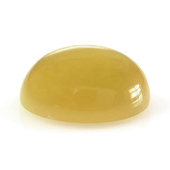 YELLOW OPAL OVAL CAB 16X14MM 9.55 Cts.