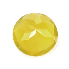 YELLOW OPAL CUT ROUND 11.50MM 3.55 Cts.
