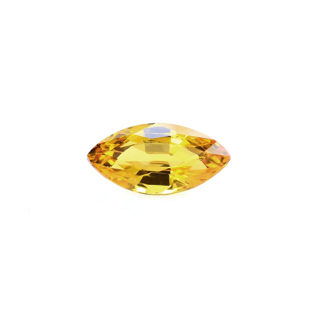 YELLOW SAPPHIRE CUT MARQUISE 7X3.50MM 0.48 Cts.